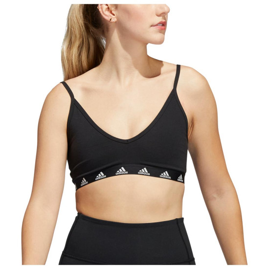 Adidas Γυναικείο μπουστάκι Purebare Light-Support Bra